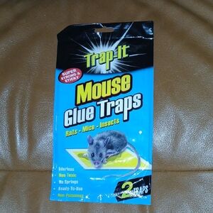 Trap It Mouse Glue Traps NWT NIP